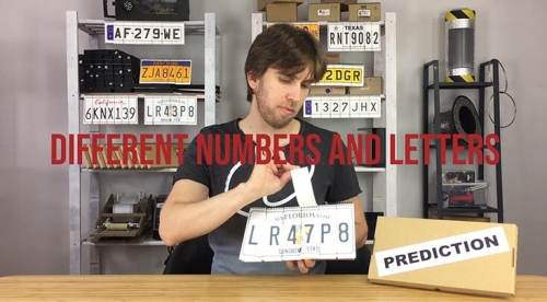 LICENSE PLATE PREDICTION by Martin Andersen