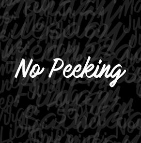 No Peeking by Alexander Marsh