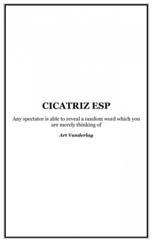 Cicatriz ESP by Art Vanderlay