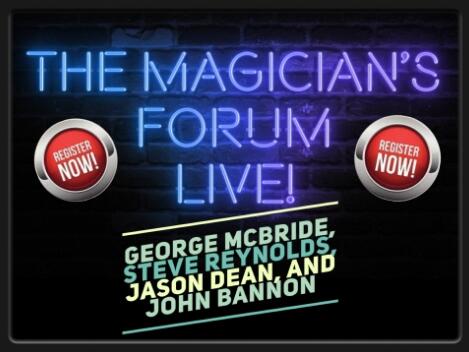 The Magician's Forum LIVE