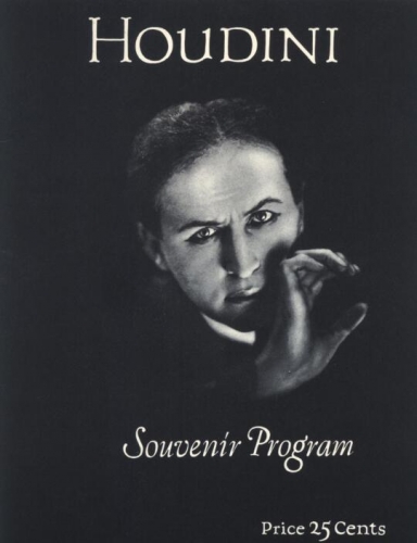 Houdini Souvenir Program by Harry Houdini