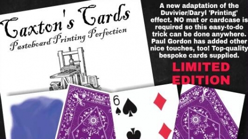 Caxton's Cards by Paul Gordon
