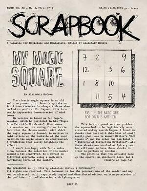 Scrapbook Issue 8 by Alexander de Cova