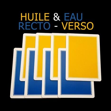 Huile et Eau RECTO-VERSO by Philippe Molina
