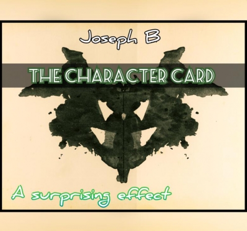 THE CHARACTER CARD by Joseph B