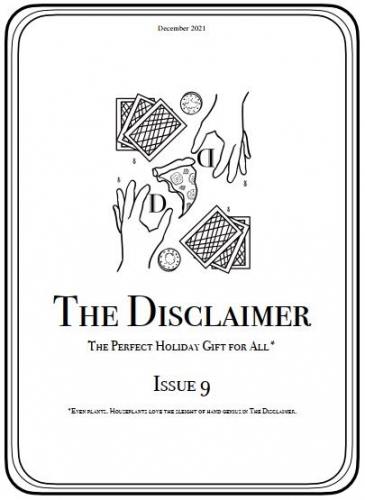 The Disclaimer Issue 9 (2021-10)