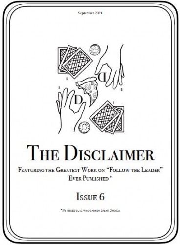 The Disclaimer Issue 6 (2021-09)