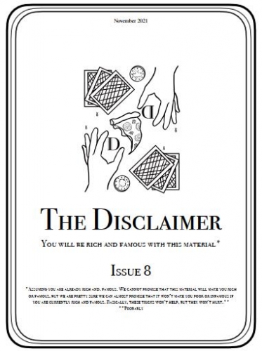 The Disclaimer Issue 8 (2021-11)