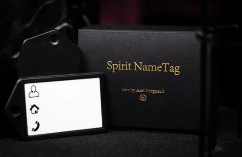 The Spirit NameTag by Axel Vergnaud