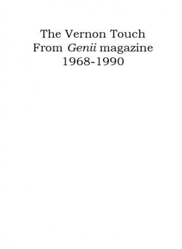 The Vernon Touch From Genii Magazine 1968-1990