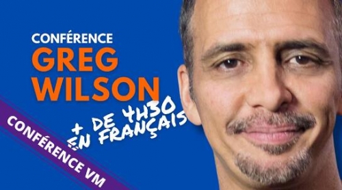 Conférence de Greg Wilson