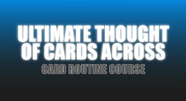 Ultimate Thought Of Cards Across by Craig Petty