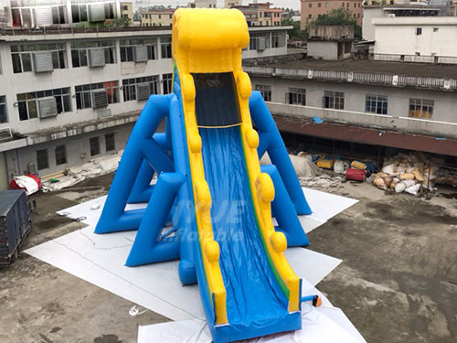Giant Blow Up Water Slide Water Play Inflatable Lake Slide