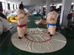 Sport Game Padded Fighting Inflatable Sumo Wrestling Suit With Arena
