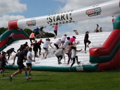 Design Build Obstacle Run Inflatable Sports Equipment Inflatable 5k Course For Sale