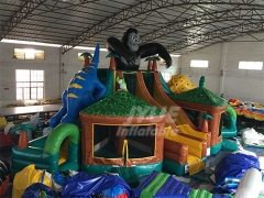The Chimpanzee Playground Bounce House Giant Inflatable Playground For Outdoor