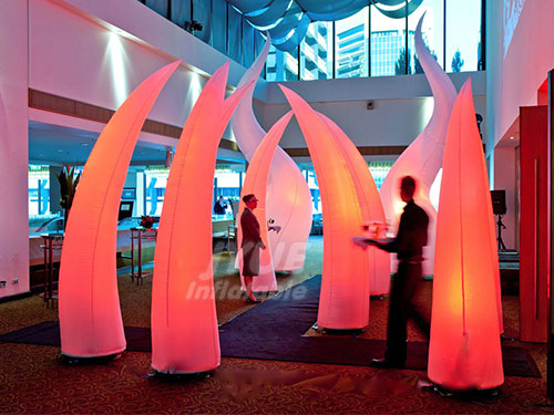 Promotion Tube LED Wedding Decoration Inflatable Pillars Column