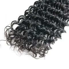 Maylaysian Deep Wave Raw Hair 3PCS/ Lot with High Quality 100% Virgin Human Hair, can Be Dyed, Bleached Berrys Fashion Raw Hair
