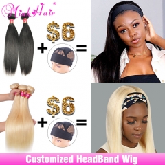 Custom Made Headband Wig - Service Charge