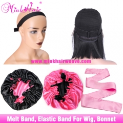 Satin Head Wrap Hair Scraf Satin Bonnet Many Colors For Sale