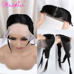 13x4 Lace Frontal Braid Ear to Ear Human Hair Extension Full Head Coverage Comfortable