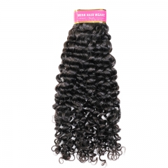 Italian Curly Bundle Wholesale Mink Hair Factory 100% Raw Hair Weft