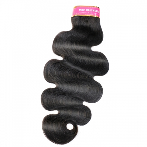 Buy Body Wave Raw Hair Bundle, Mink Brazilian Hair From  display picture 1