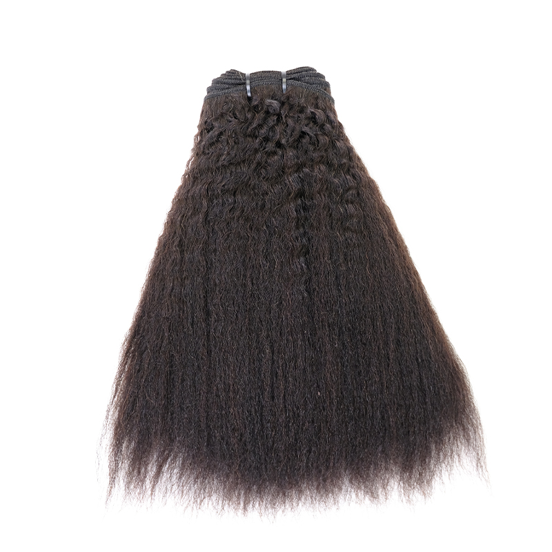 FLASH SALE #1B Color 10in Kinky Straight Bundles(Sales products, do not accept refundreturn)