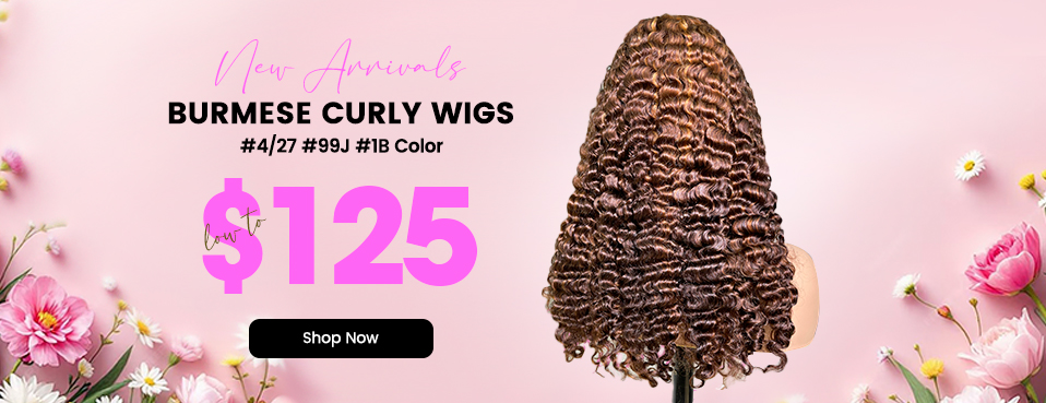 Burmese Curly Wig