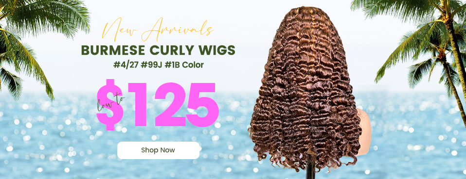 Burmese Curly Wig