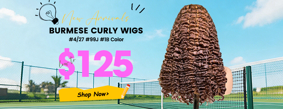 Burmese Curly Wig