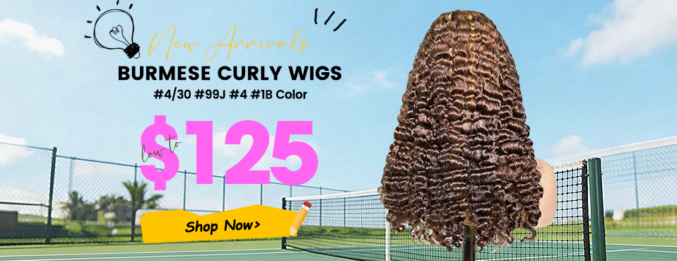 Burmese Curly Wig