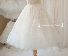 Aurora Ariel Organdy Lolita Long Petticoat