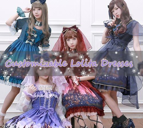 Customizable Lolita Dresses Collection