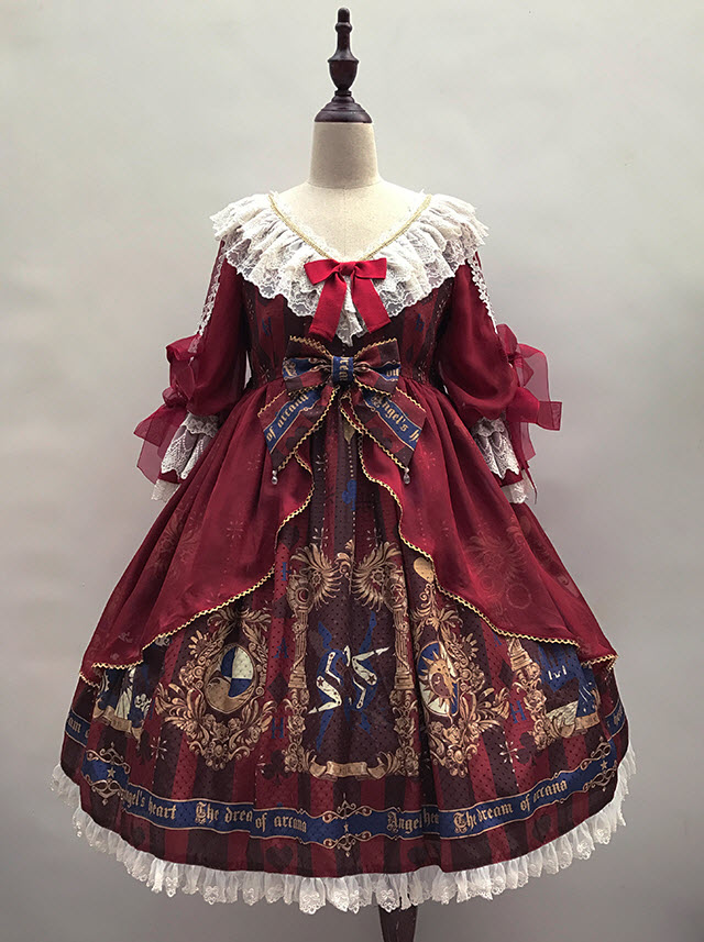 Angel's Heart -The Dream of Arcana- Medium Length Sleeves OP Dress