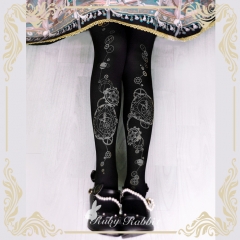 Astrological Clock Lolita Tights