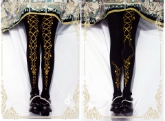 Ribbon Poker Lolita Tights