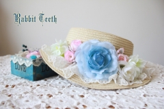 Fantastic Wind -Swinging Vines- Classic Lolita Straw Hat