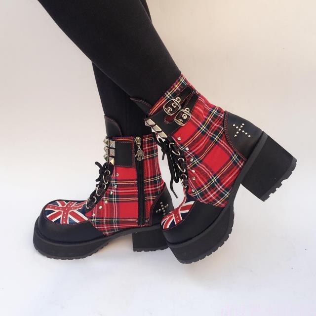National Flag & 6cm heel + 3cm platform