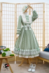 Fantastic Wind -Milky Way Star Chips- Sweet Classic Lolita OP Dress