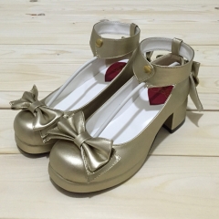 Sweet Long Tail Bows Lolita Heels Shoes