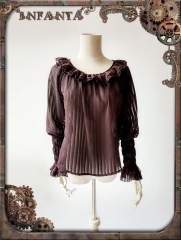Infanta -Antique Mechanical Doll- Unicolor Lolita Blouse