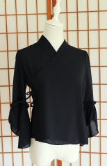 Chess Story -The Inlaid Harp- Qi Lolita Blouse - Same Day Shipment