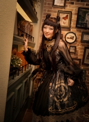 【Ancient Egyptian Cat God - Bastet】 Lolita JSK Version II - Same Day Shipment