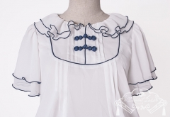 QuaintLass -Pretty Lotus- Qi Lolita Blouse