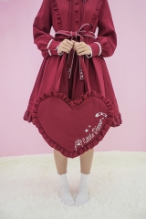 Little Dipper -The Cat Who Wants to Reach for the Stars- Embroidery Lolita Pillow Style Handbag