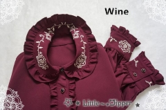 Little Dipper Rose Embroidery Lolita Blouse