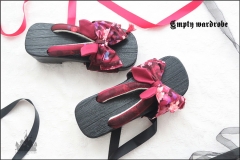 Empty Wardrobe -Goldfish & Fireworks- Baking Paint Version Wa Lolita Geta