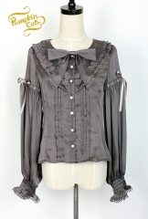 Pumpkin Cat -Bacopa Garden- Sweet Lolita Blouse