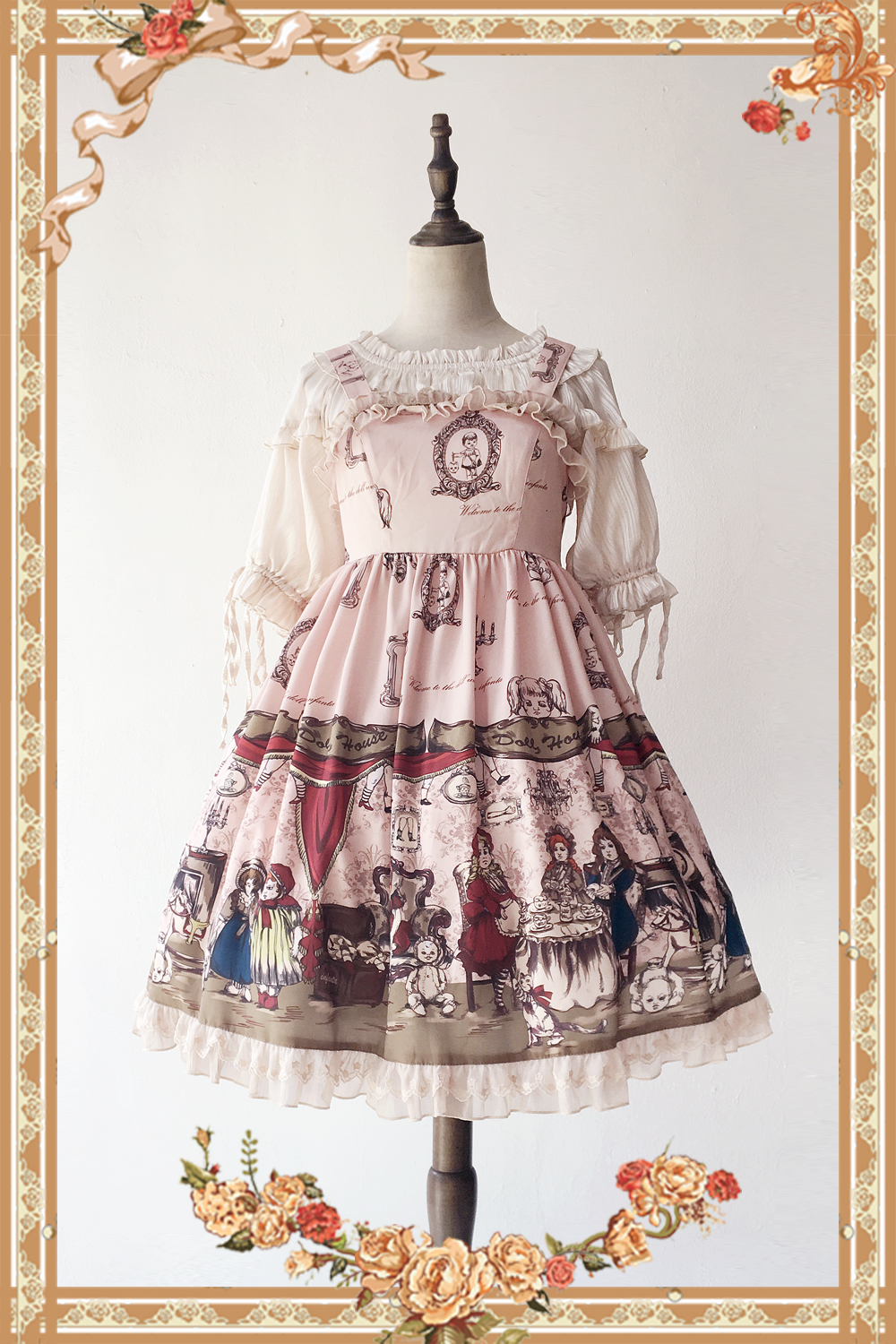 Pink (Single layer frills)